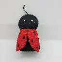 Felt Ladybug Finger Puppet 