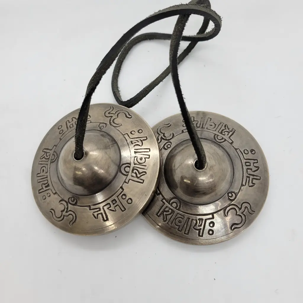 Sacred Om Tingsha Cymbals