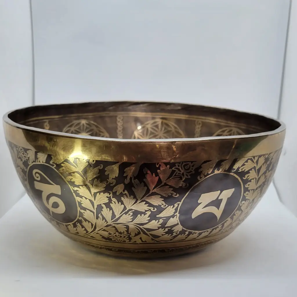 Sacred Chakra Alignment Singing Bowl (12 Inch)