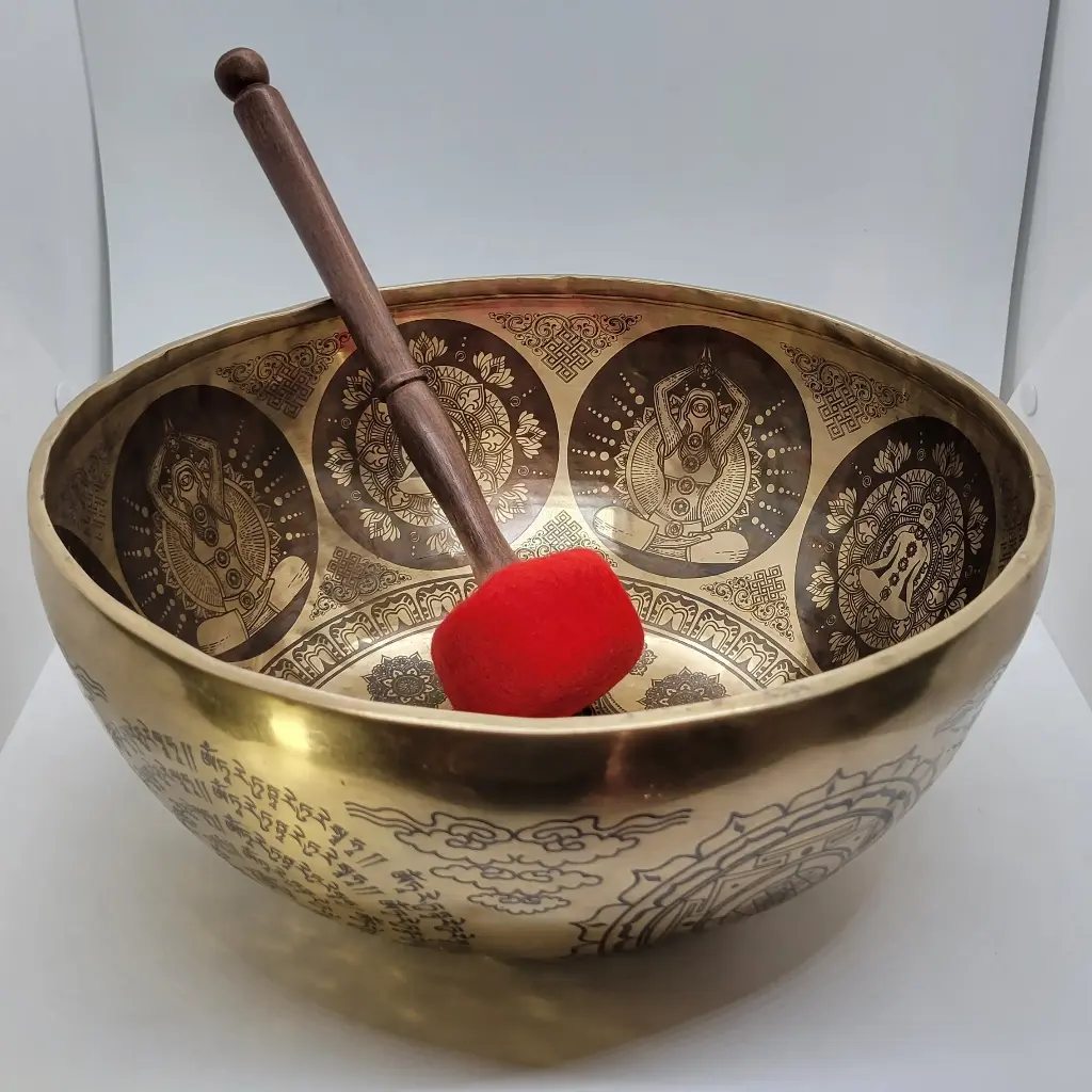 Sacred Chakra Healing Singing Bowl (12 Inch)