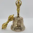 Golden Wisdom Bell & Vajra Set 2
