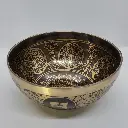 Sacred Geometry Singing Bowl (9 Inch) – #SGSB9001