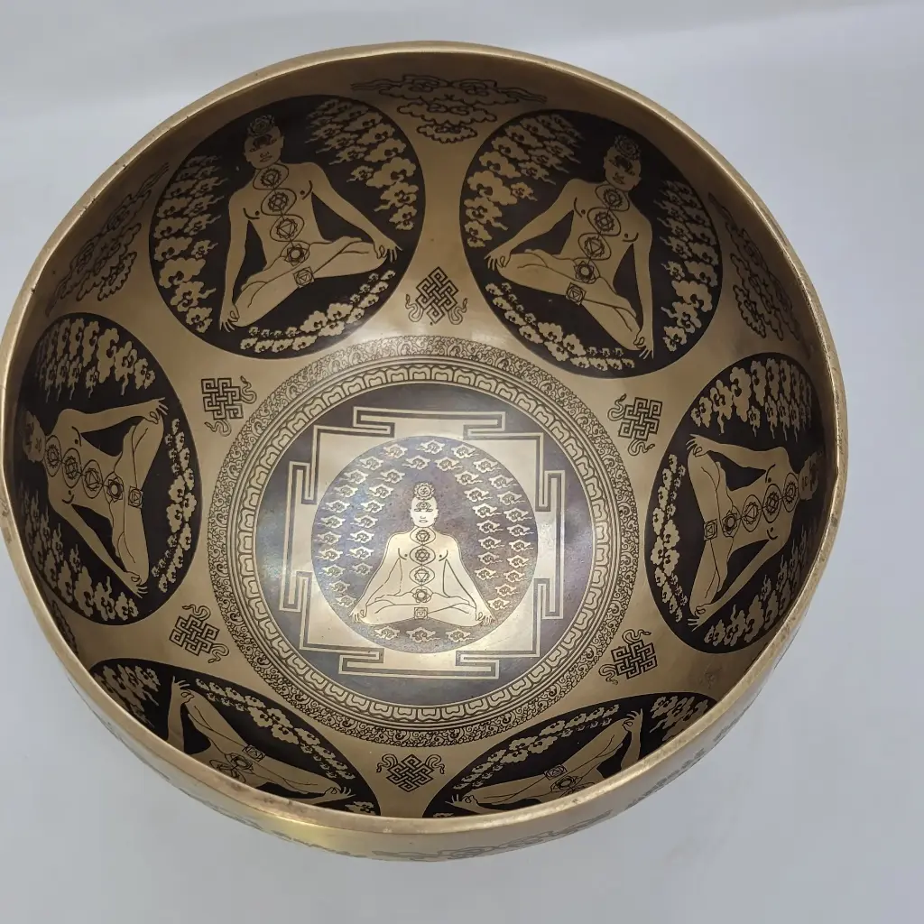 Eternal Knot Singing Bowl (7 Inch) – #EKSB7005