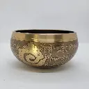 Golden Spiral Mantra Singing Bowl (6 Inch) – #GSMB6007