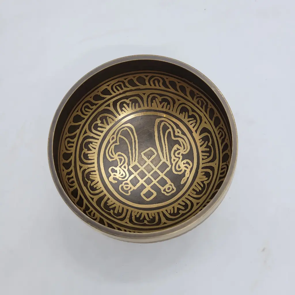 Eternal Knot Singing Bowl (4 Inch) – #EKSB4009