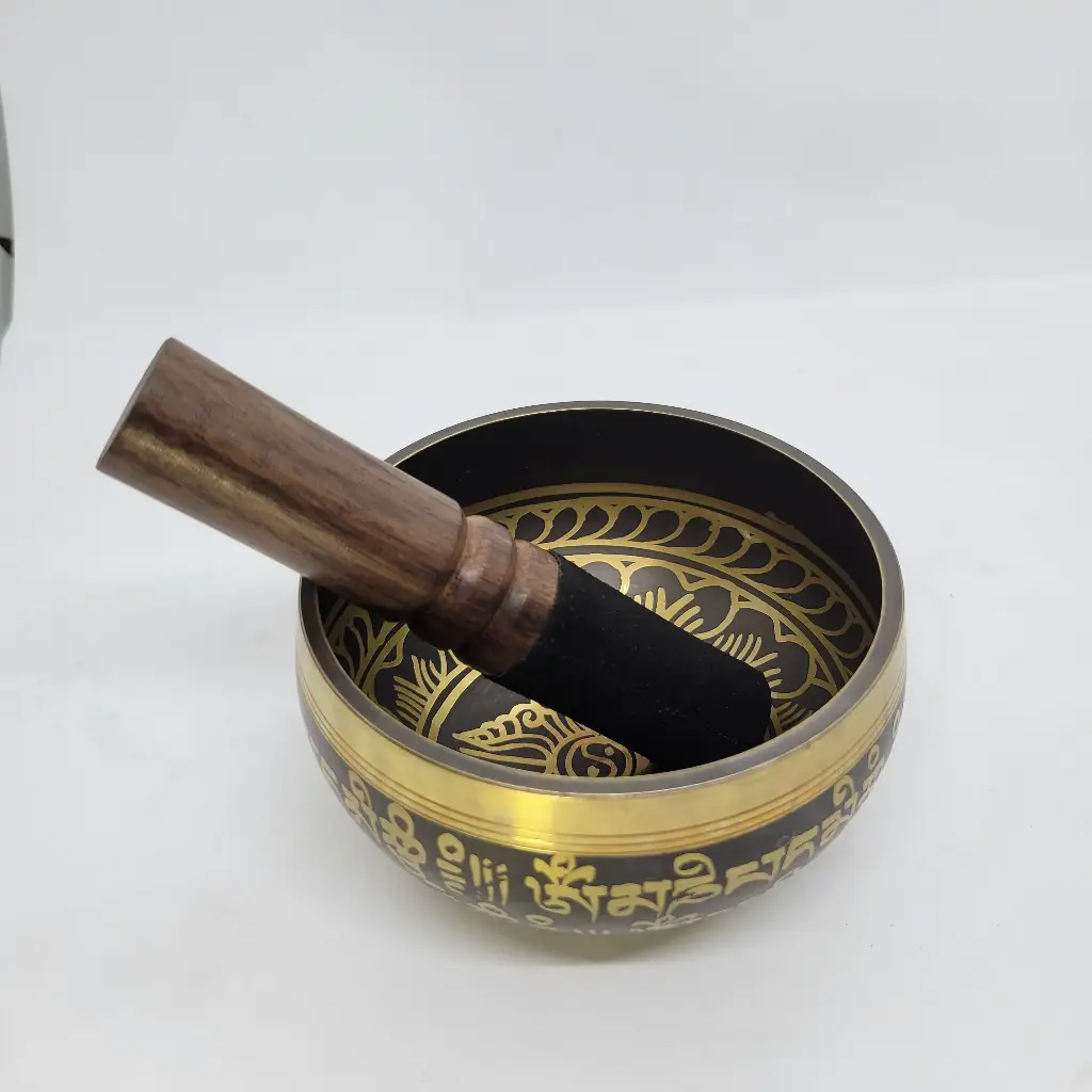 Sacred Lotus Singing Bowl (4 Inch) – #SLSB4011