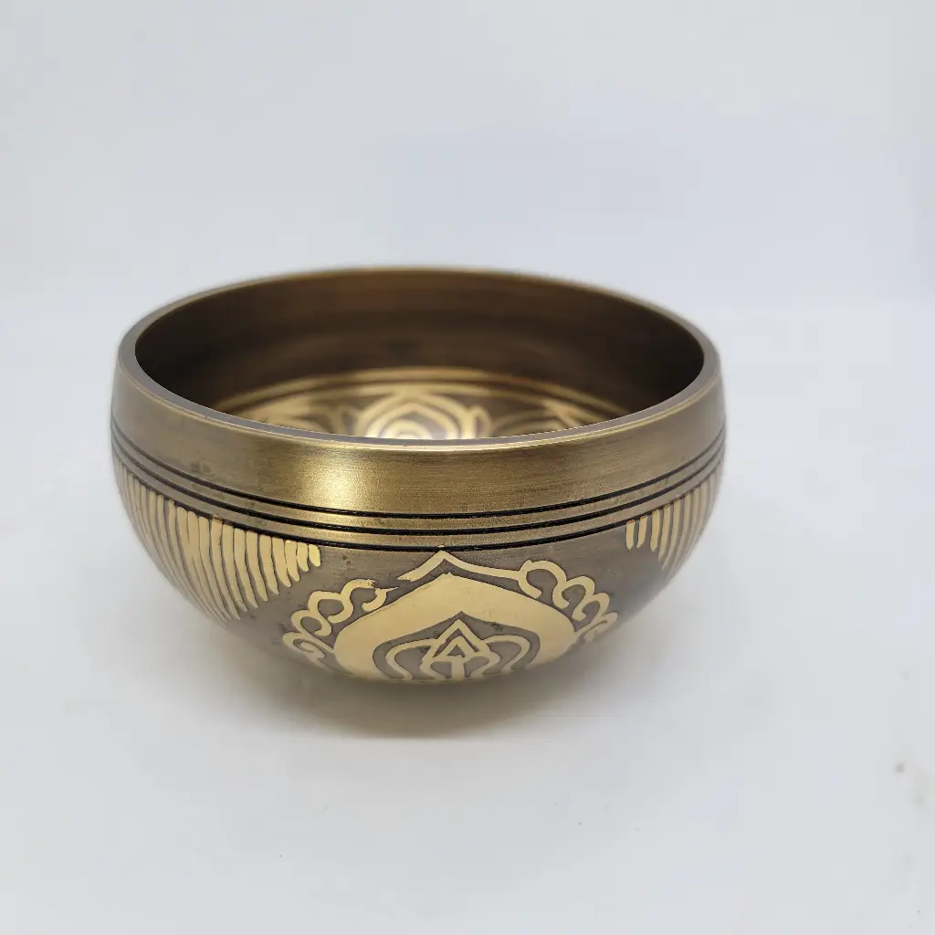 Sacred Cross Singing Bowl (10 cm ) – #SCSB4013