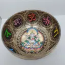 Ganesha Prosperity Singing Bowl (9 Inch) – #GPSB9015