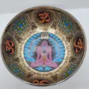 Cosmic Chakra Mandala Singing Bowl (9 Inch) – #CCSB9016