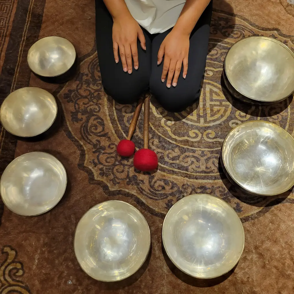 New Moon 7 Chakra Singing Bowl Set – #NM7CSB021 