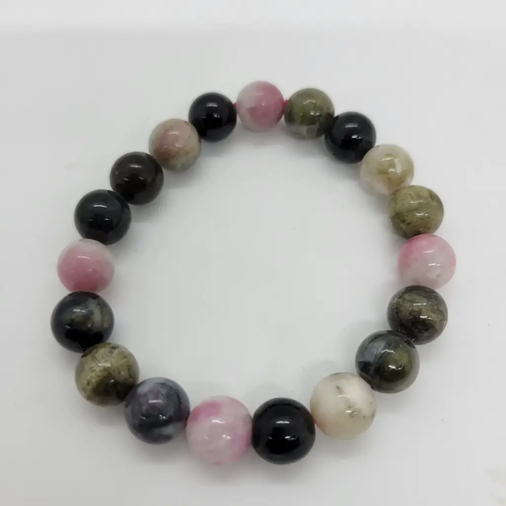 Multi-Tourmaline Stone Bracelet – #MTB1033