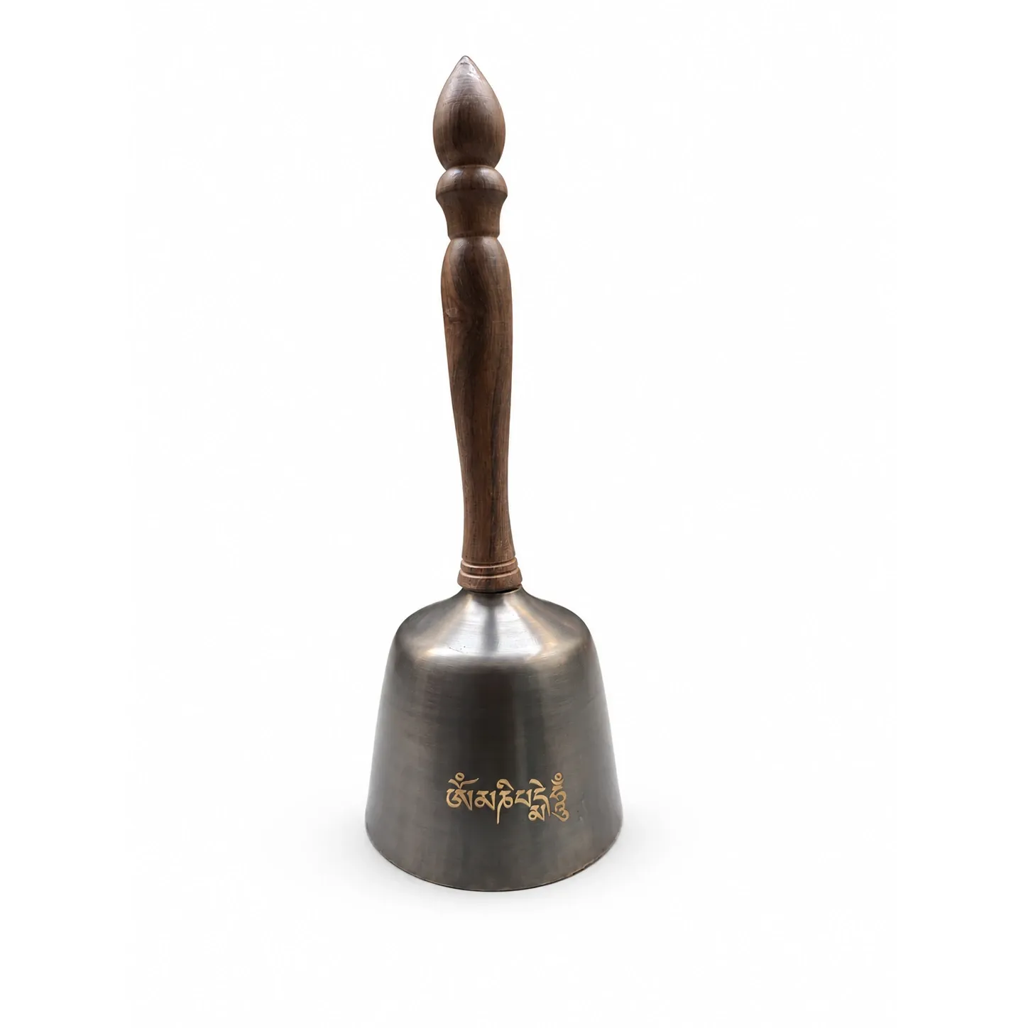 Black Finish Full Moon Hand Bell