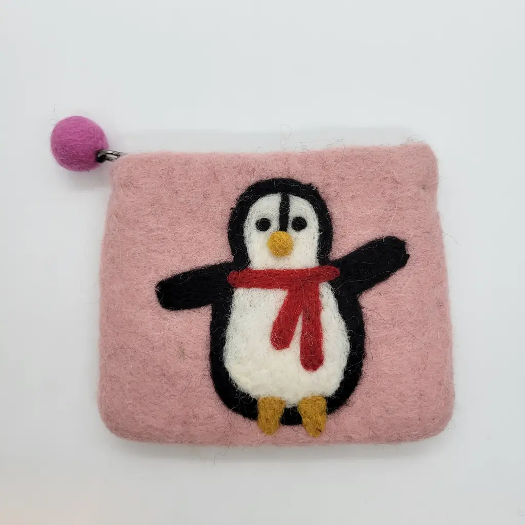Frosty Penguin Pouch