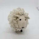Curly Wool Felt Sheep