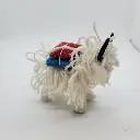 털이 많은 펠트 야크
