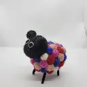 Rainbow Felt Sheep Purple 