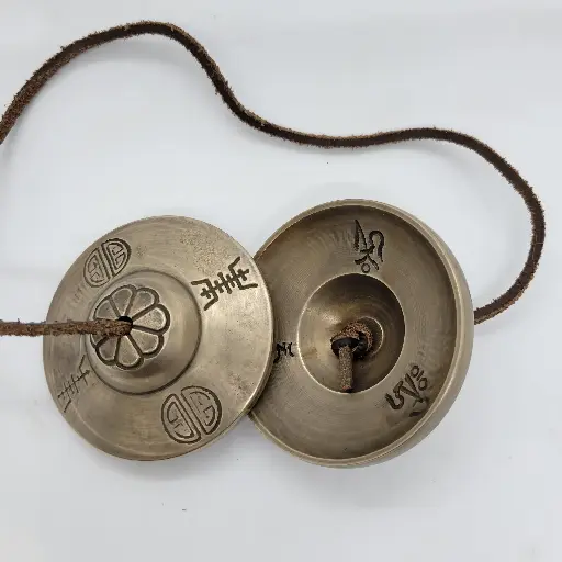  Harmony Blossom Tingsha Cymbals 