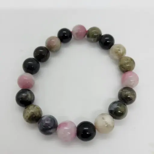 Multi-Tourmaline Stone Bracelet – #MTB1033