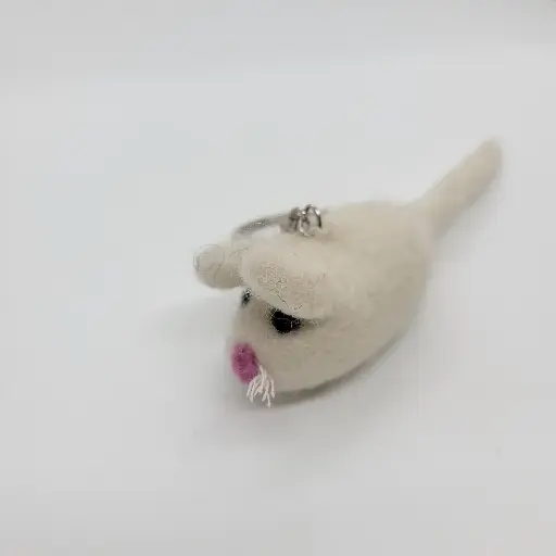 Felt Mouse Keychain