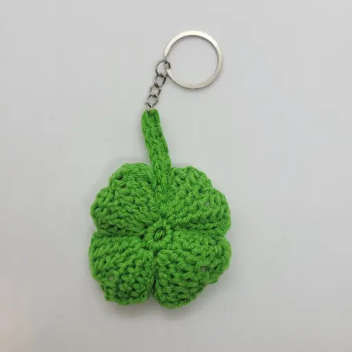 Four Leaf Keychain