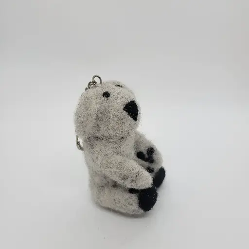  Felt Panda Keychain