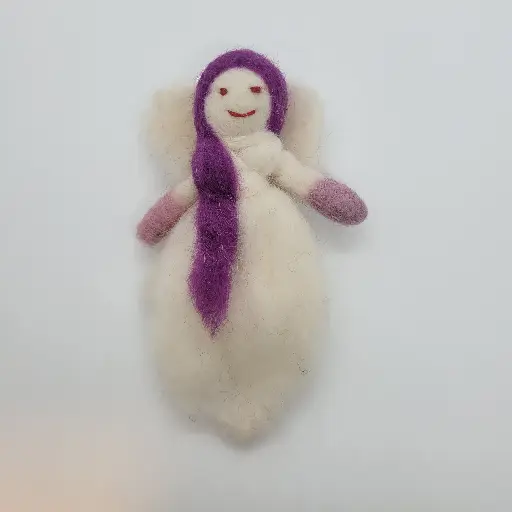 Felt Fairy Keychain