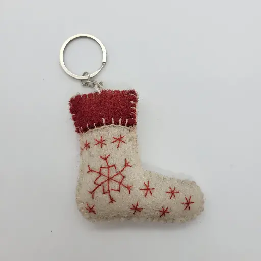 Christmas Stocking Keychain