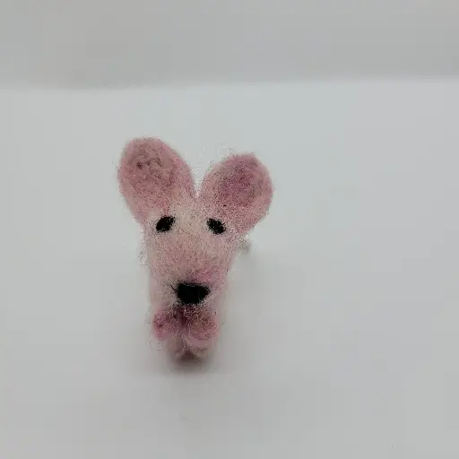 Felt Mouse Keychain