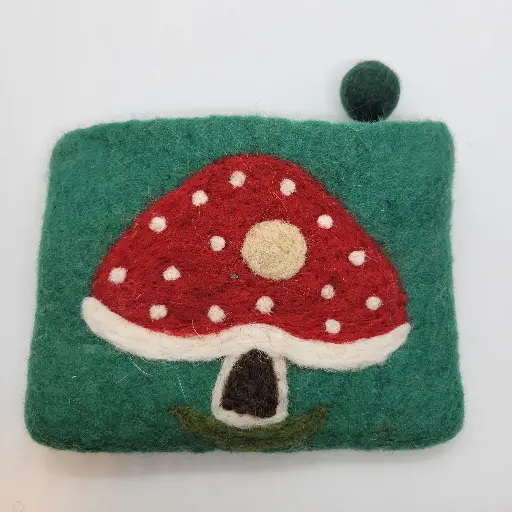 Enchanted Toadstool Pouch