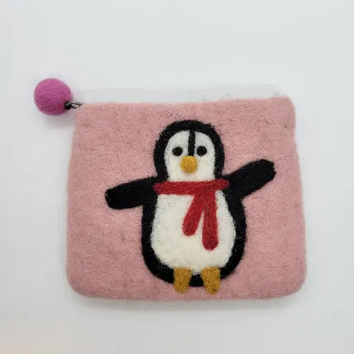 Frosty Penguin Pouch