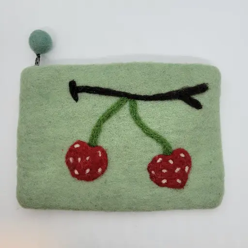 Sweet Cherry Bliss Pouch