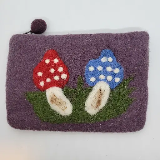 Mystic Mushrooms Pouch